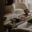 Casa Co / Aagnes studio + JDEstudio - Interior Photography, Living Room, Wood, Table
